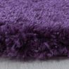 Tapis shaggy moelleux uni rectangle Cloudy