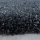 Tapis shaggy moelleux uni rond Matheo