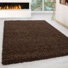 Tapis uni shaggy rectangle Aimee