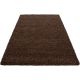 Tapis uni shaggy rectangle Aimee