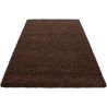 Tapis uni shaggy rectangle Aimee