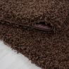 Tapis uni shaggy rectangle Aimee