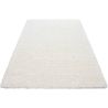 Tapis uni shaggy rectangle Aimee