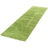 Tapis uni shaggy rectangle Aimee