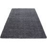 Tapis uni shaggy rectangle Aimee