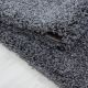 Tapis uni shaggy rectangle Aimee