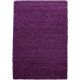 Tapis uni shaggy rectangle Aimee