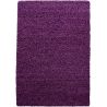 Tapis uni shaggy rectangle Aimee