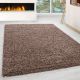 Tapis uni shaggy rectangle Aimee