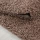 Tapis uni shaggy rectangle Aimee