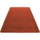 Tapis uni shaggy rectangle Aimee