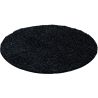 Tapis uni shaggy rond Bright