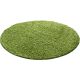 Tapis uni shaggy rond Bright