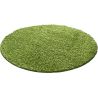 Tapis uni shaggy rond Bright