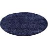 Tapis uni shaggy rond Bright