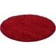 Tapis uni shaggy rond Bright