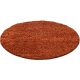 Tapis uni shaggy rond Bright