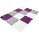 Tapis shaggy graphique design Vita