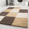 Tapis shaggy graphique design Vita