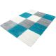 Tapis shaggy graphique design Vita