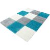 Tapis shaggy graphique design Vita