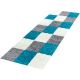 Tapis shaggy graphique design Vita