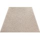 Tapis moderne beige intérieur et extérieur Jerry