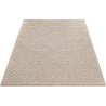 Tapis moderne beige intérieur et extérieur Jerry