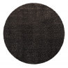 Tapis shaggy en polyester marron Cosy Glamour Esprit Home