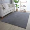 Tapis en microfibre doux uni antidérapant Lars