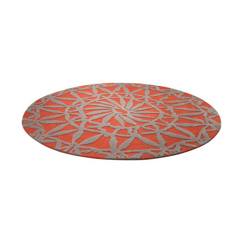  Tapis  rond  orange Oriental  Lounge par Esprit Home