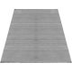 Tapis uni rayé aspect viscose moderne Uno