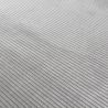 Tapis uni rayé aspect viscose moderne Uno
