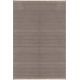 Tapis uni rayé aspect viscose moderne Uno