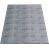 Tapis graphique aspect viscose moderne Alva