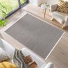 Tapis graphique aspect viscose moderne Alva