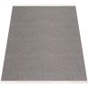 Tapis graphique aspect viscose moderne Alva