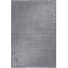 Tapis design aspect viscose graphique Kim