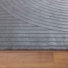 Tapis design aspect viscose graphique Kim