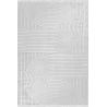 Tapis design aspect viscose graphique Kim