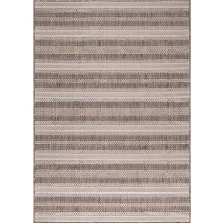 Tapis plat intérieur et extérieur rayé design Oyo