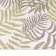 Tapis plat floral intérieur et extérieur beige Greta