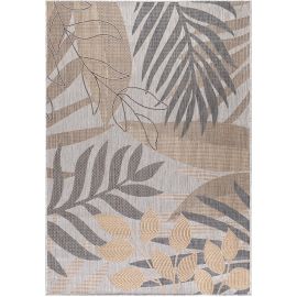 Tapis beige floral plat intérieur et extérieur Jumia