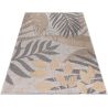 Tapis beige floral plat intérieur et extérieur Jumia