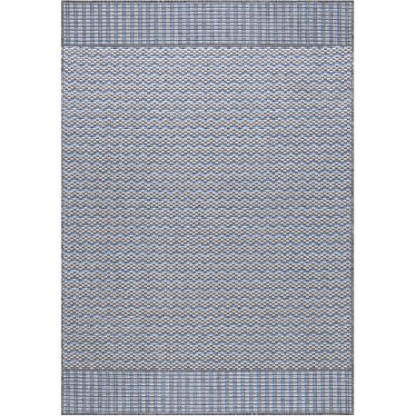 Tapis gris plat intérieur et extérieur design Latina