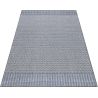 Tapis gris plat intérieur et extérieur design Latina