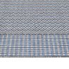 Tapis gris plat intérieur et extérieur design Latina