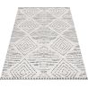 Tapis crème rectangle berbère ethnique Karavane