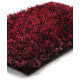 Tapis shaggy en polyester rouge Cosy Glamour Esprit Home