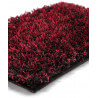 Tapis shaggy en polyester rouge Cosy Glamour Esprit Home